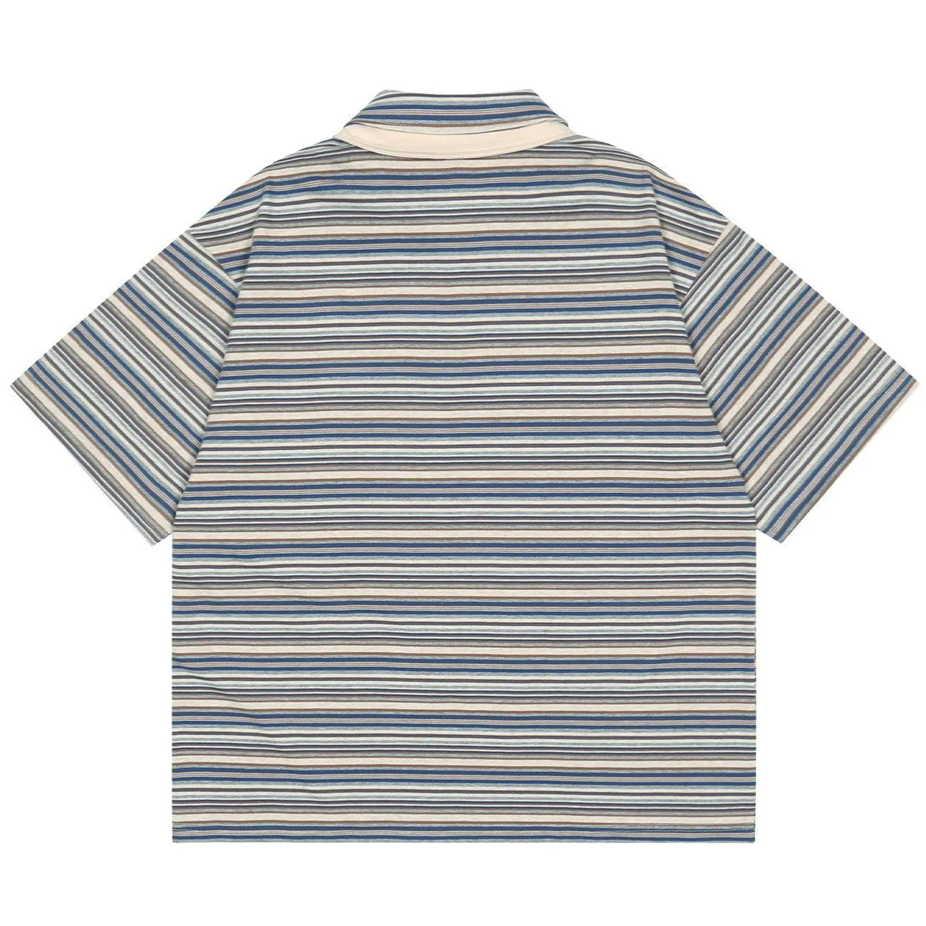 WLS Bear Stripe Print Tee