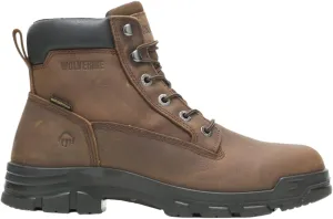 Wolverine Men's Chainhand 6" WP Work Boots in Brown (W10917)