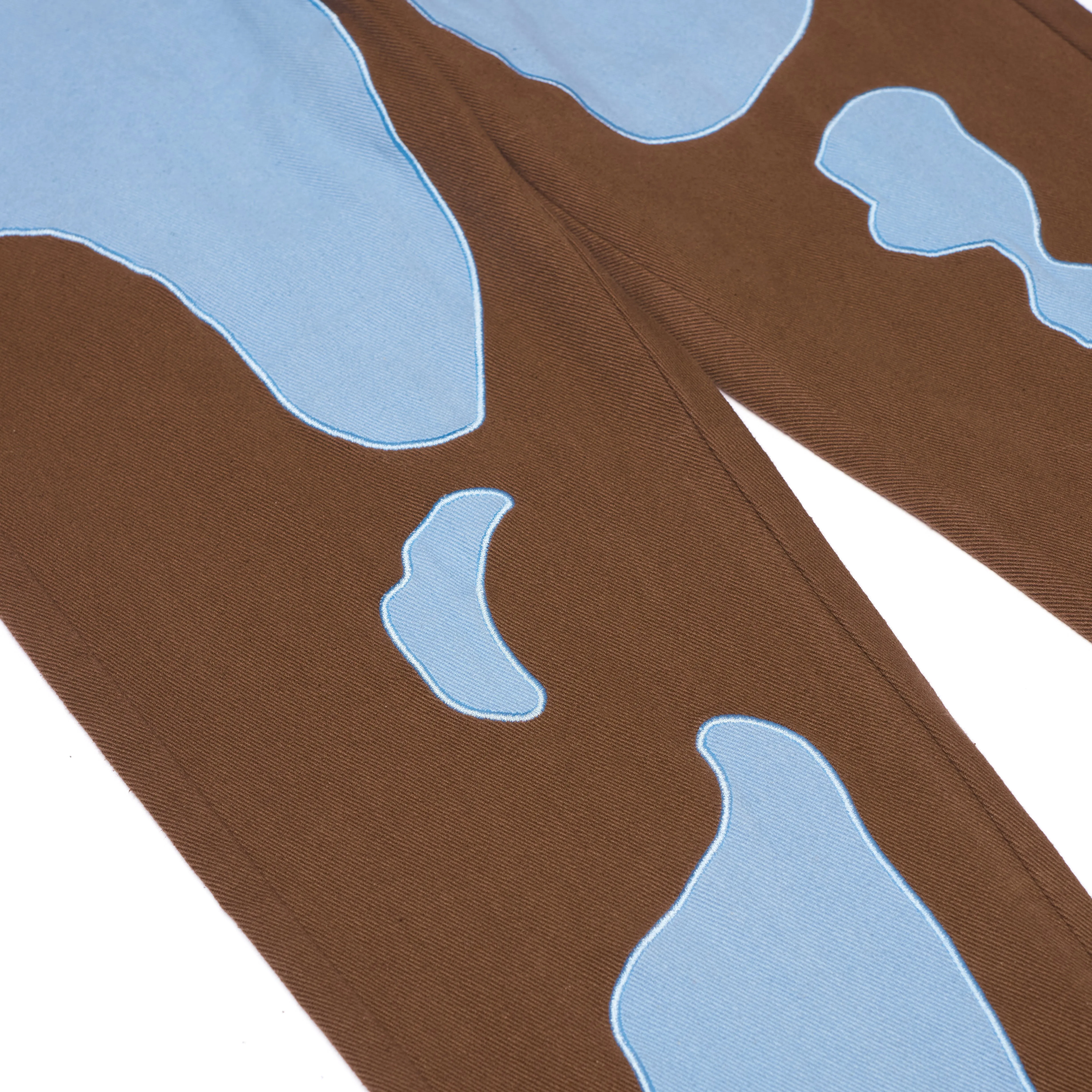 Women Body Denim Pant [Brown]