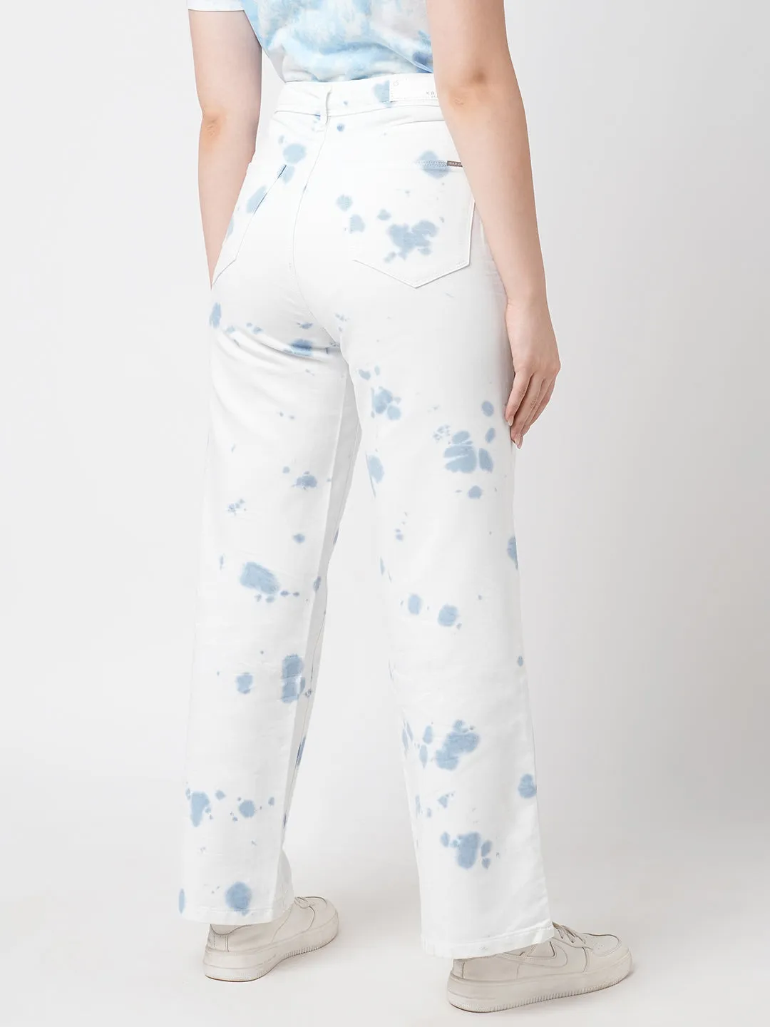 Women High-Rise Wide Leg Jeans