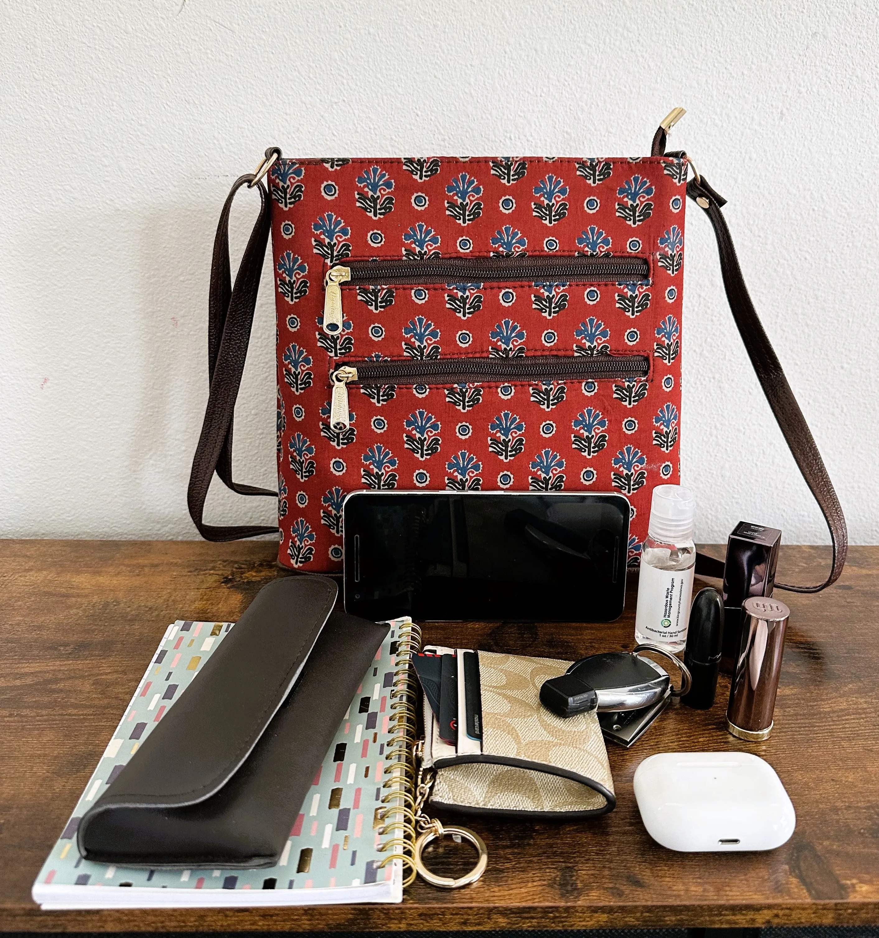 Women Ikat Crossbody Sling Bags