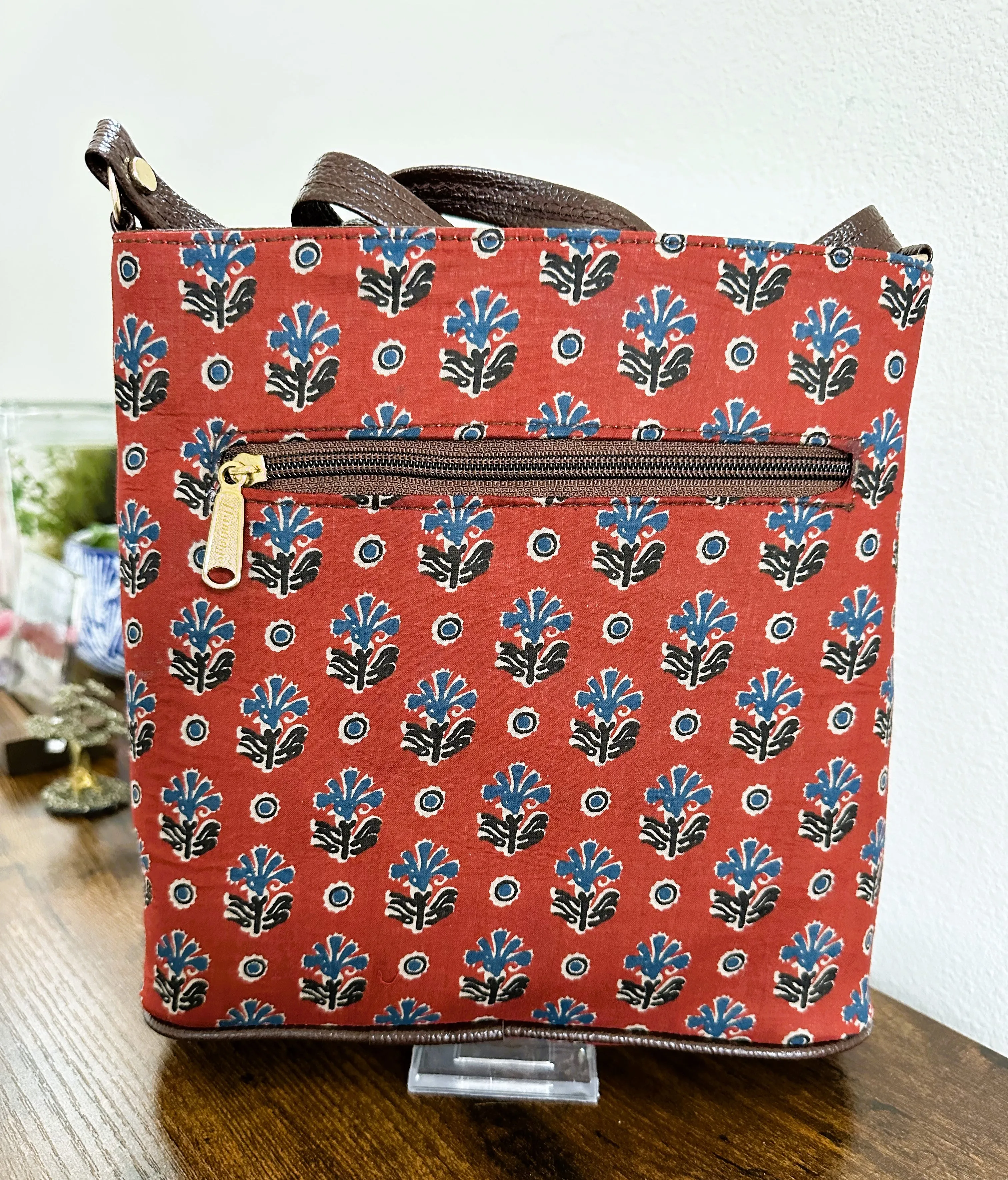 Women Ikat Crossbody Sling Bags