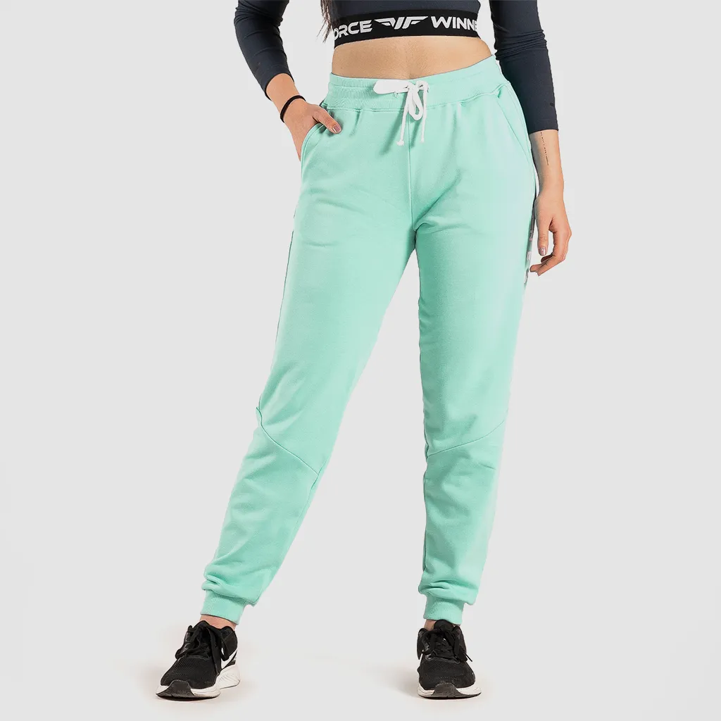 WOMEN RECHARGE JOGGERS(AQUA BLUE)