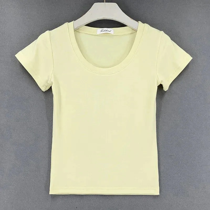 Women's Casual O-Neck Short Sleeve T-Shirt
