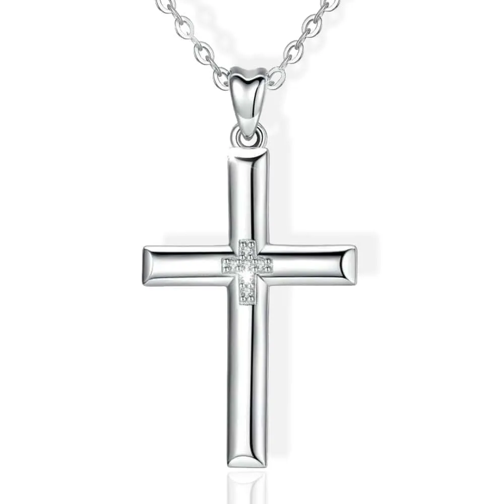 Women's Christian Necklace <br> Shiny