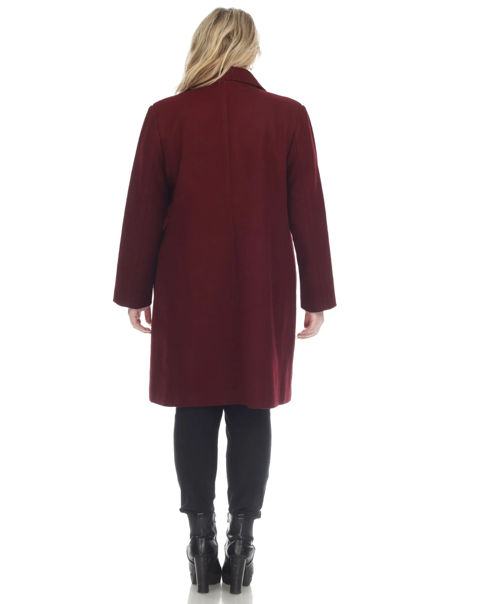 Women's Classic Walker Coat | Burgundy