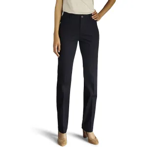 Women's Flex Motion Solid Regular Fit Straight Leg Pant