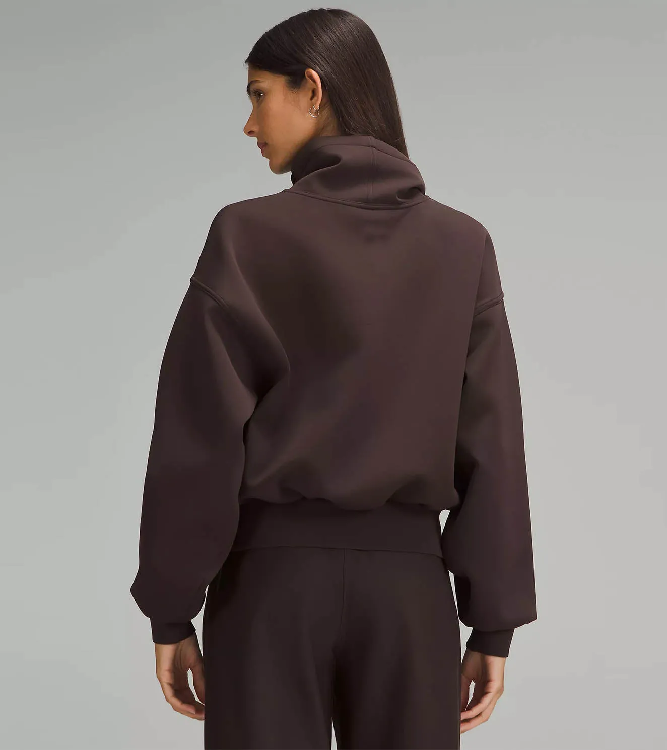 Women's High Neck sweat shirt