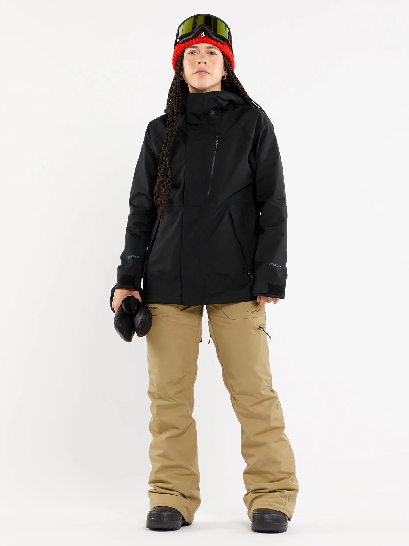 Womens Knox Ins Gore-Tex Pants - Dark Khaki