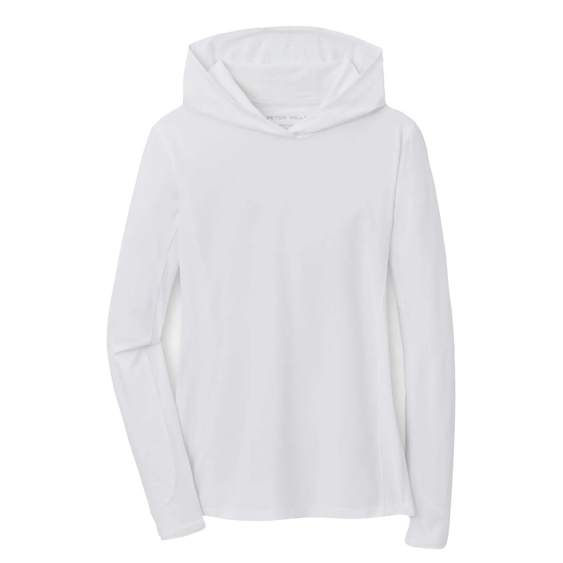 Womens Lightweight Hooded Sun Shirt White - AW23
