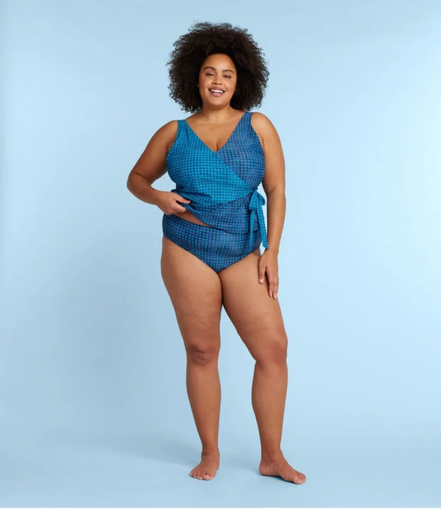 Women's L.L.Bean x Summersalt The Perfect Wrap Tankini Top