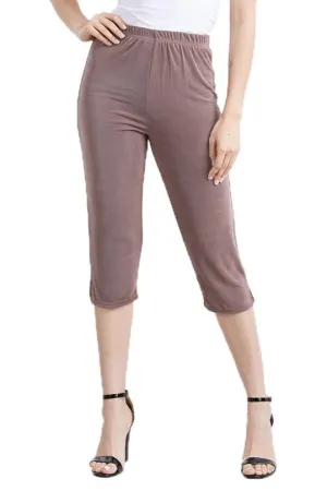 Women's Non Iron Capri Pants-5002AY-ARS1