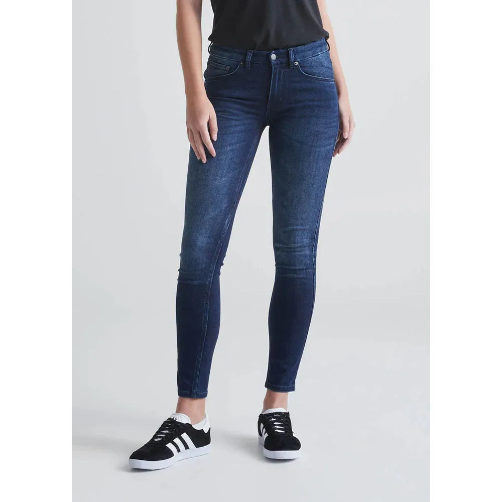 Women's Performance Denim Mid Rise Skinny - 28" Inseam