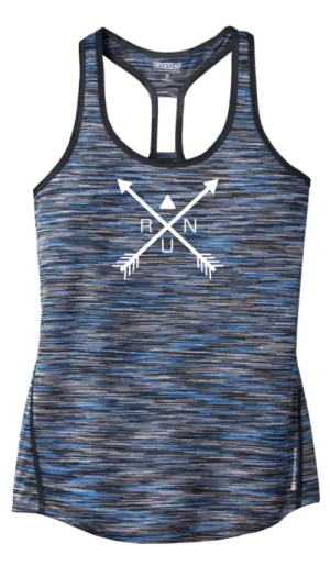 Women's Reflective Tank Top - Crossed Arrows