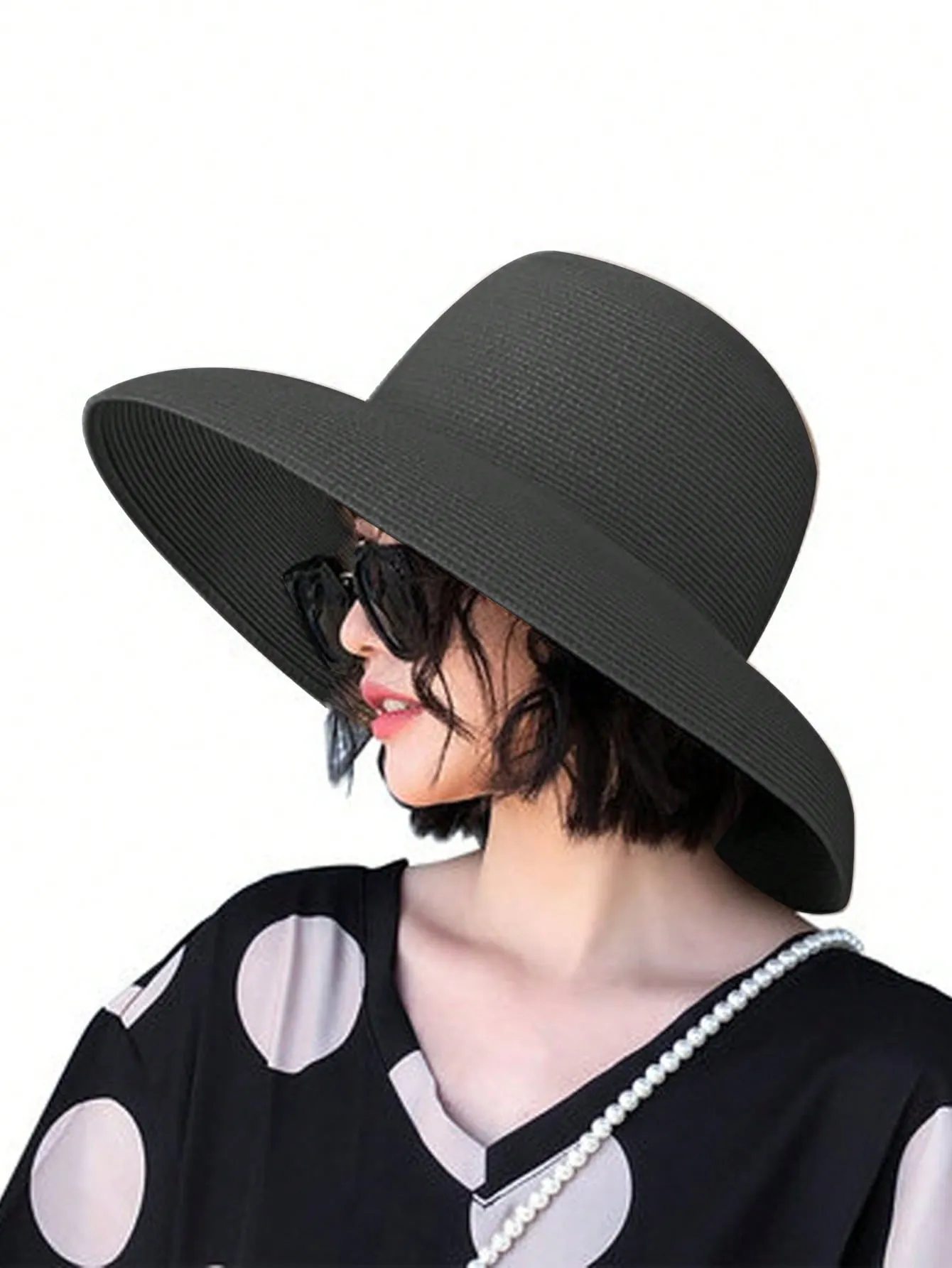 Women's Retro Style Straw Vintage Hat