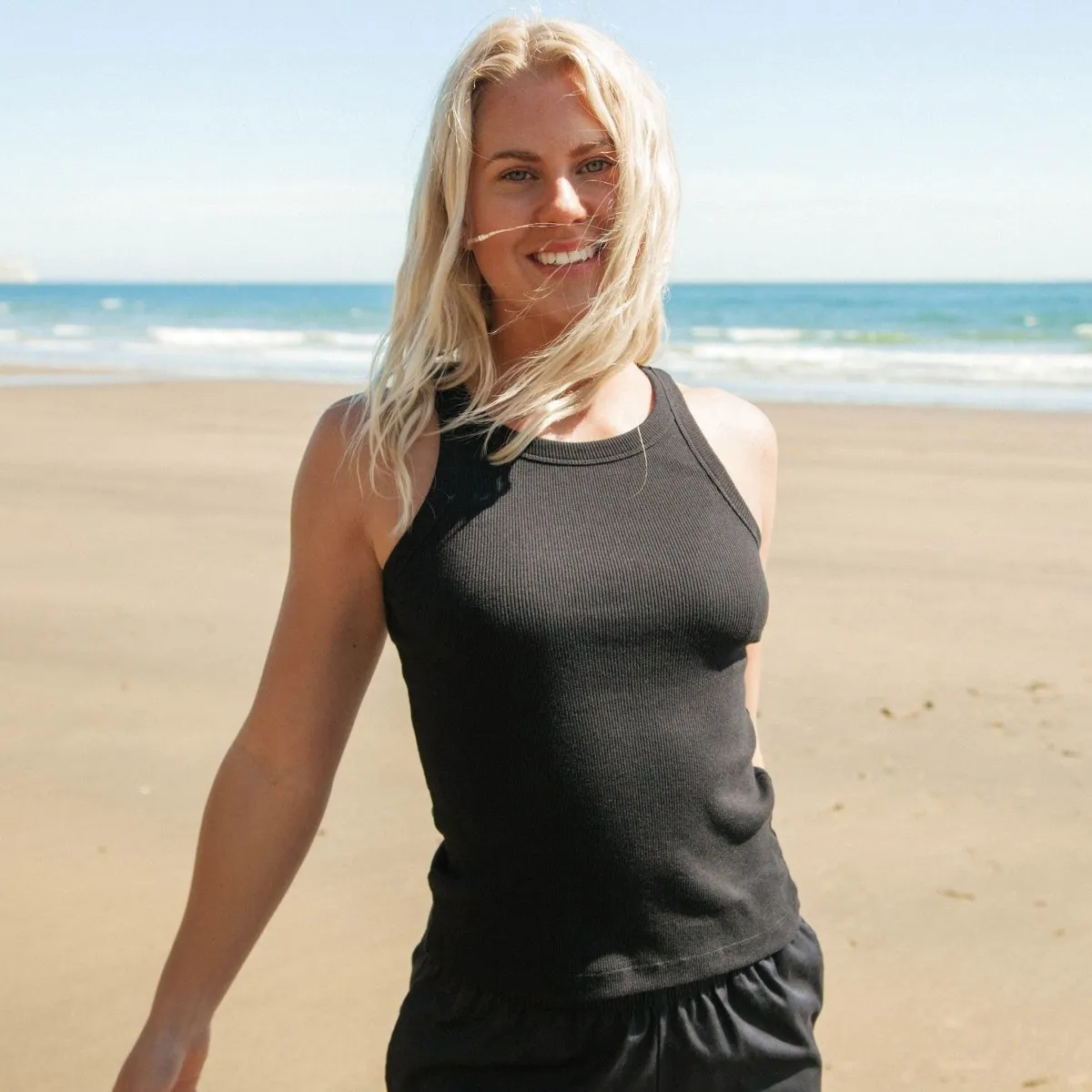 Women's Ribbed Vest Top