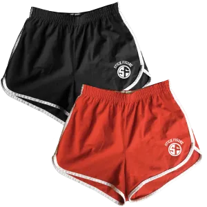 Women's SF Shorts (Two Color Options - Red & Black)