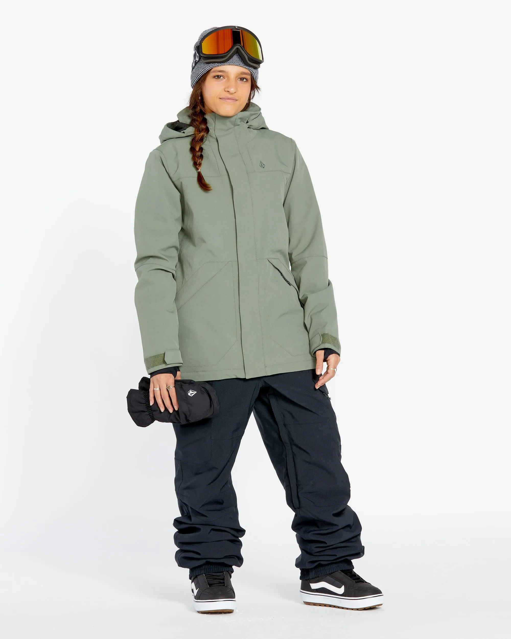 Womens Shelter 3D Stretch Jacket - Lichen Green