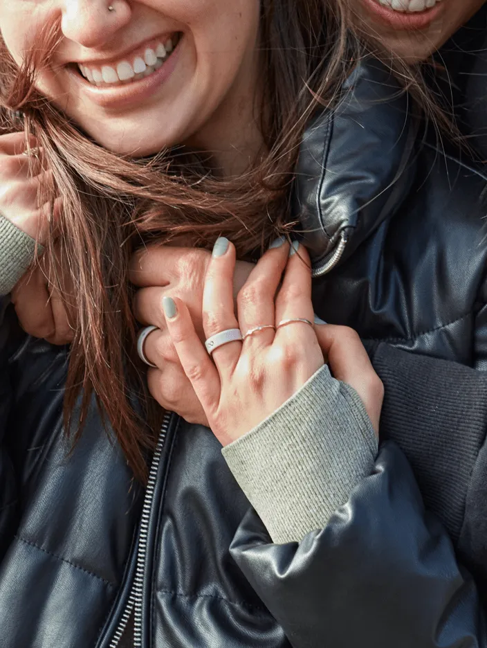 Women's Strata Arrow Silicone Ring