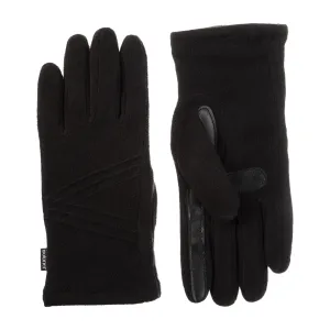 Women’s Stretch Fleece Gloves with Stitch Detail