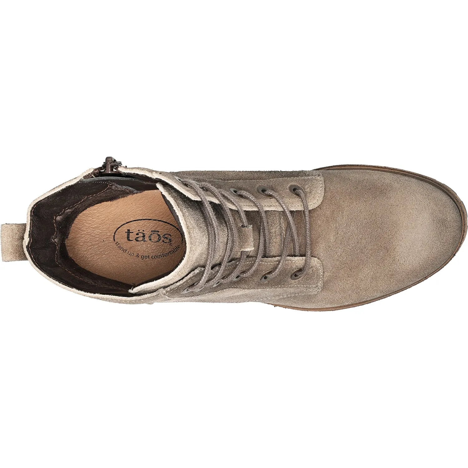 Women's Taos Main Street Smoke Rugged Suede