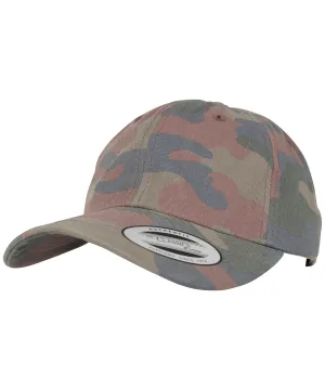 Wood Camo - Low-profile cotton camo cap (6245FC)