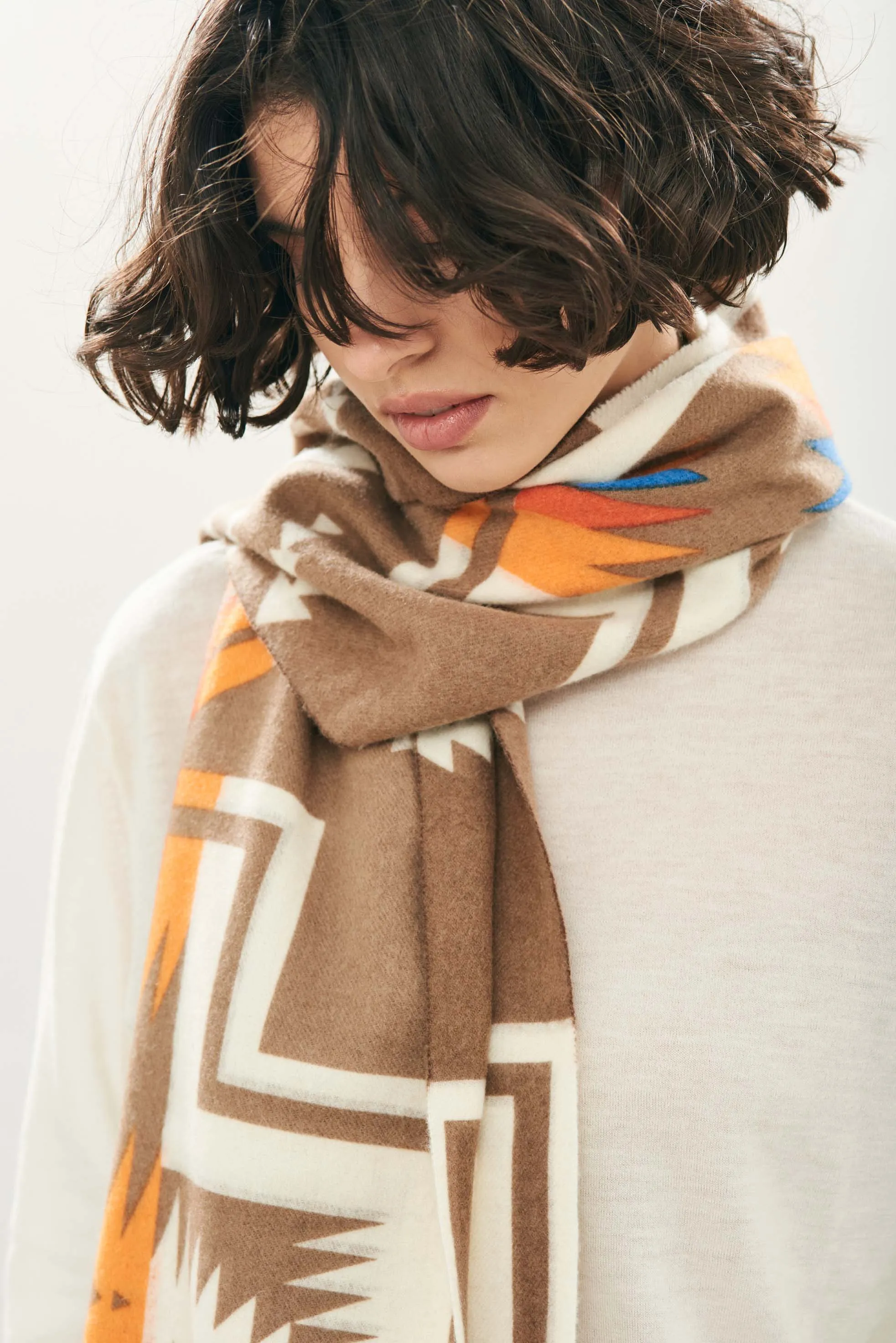 Wool Blanket Scarf