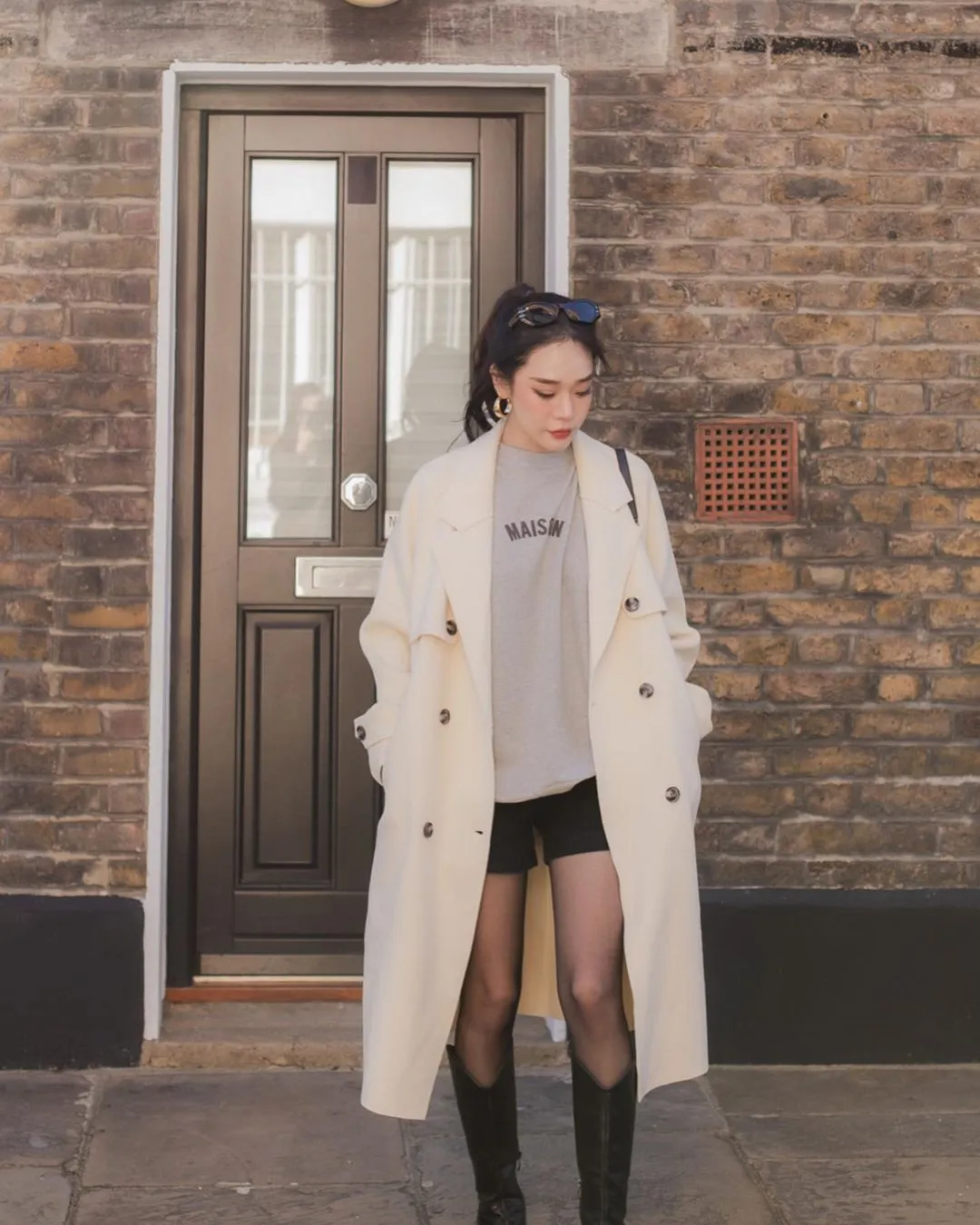 Wool French Trenchcoat