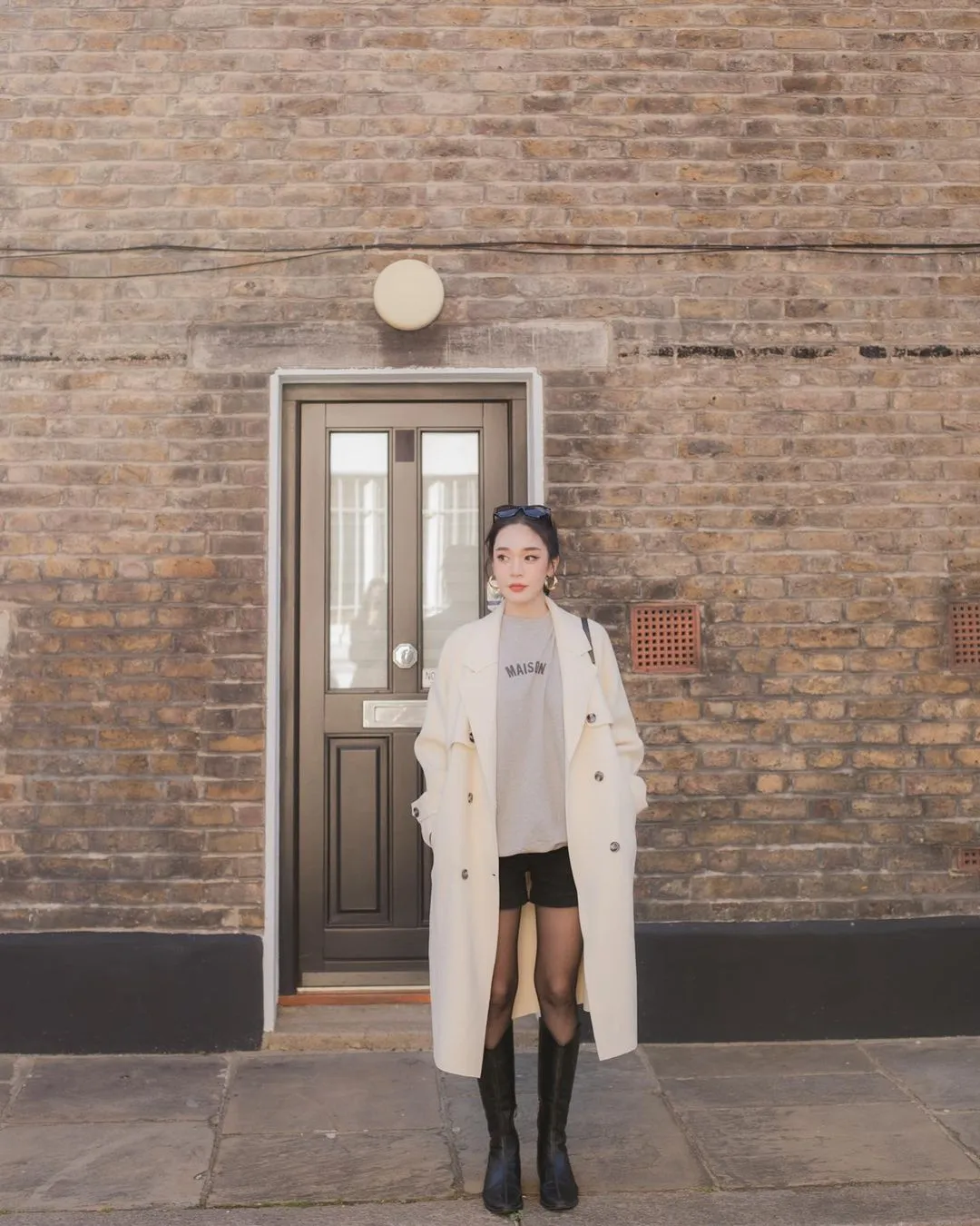 Wool French Trenchcoat