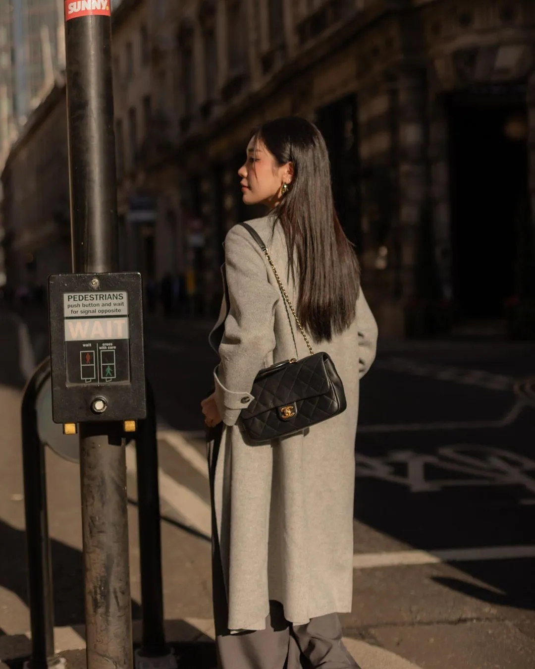Wool French Trenchcoat