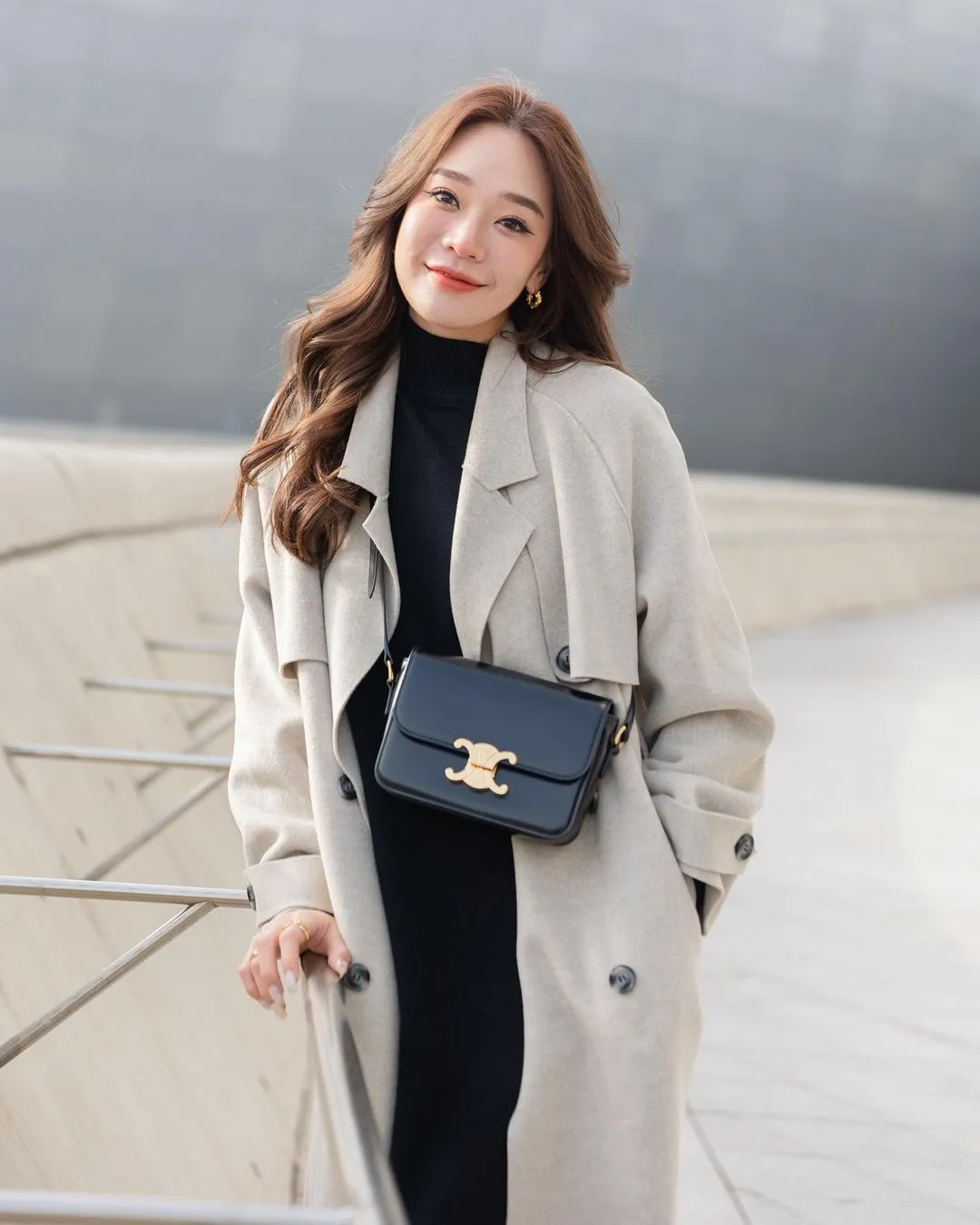 Wool French Trenchcoat