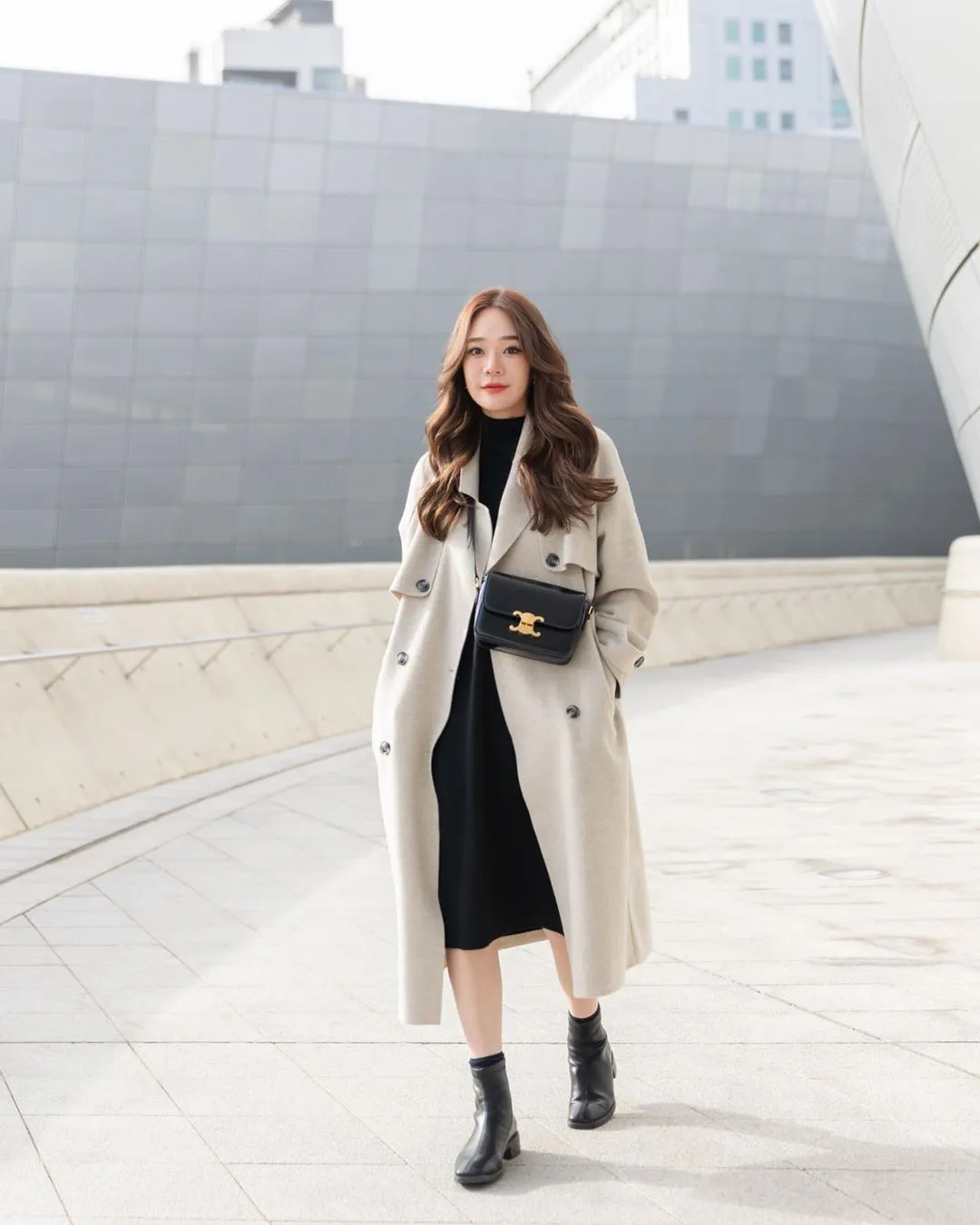Wool French Trenchcoat