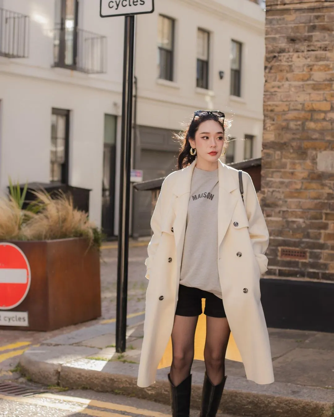 Wool French Trenchcoat