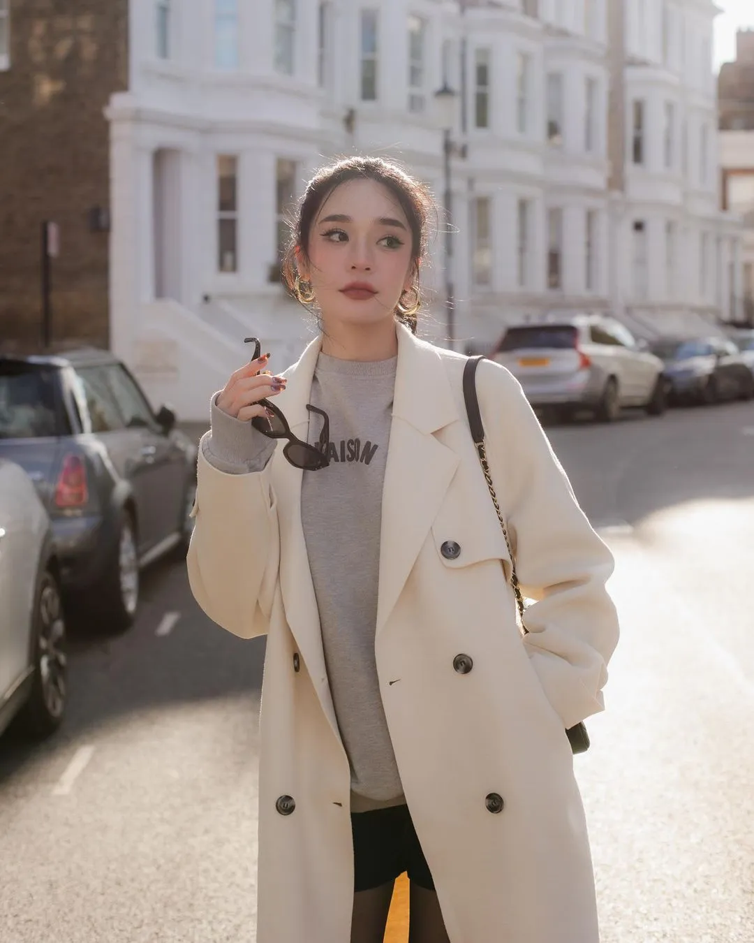 Wool French Trenchcoat
