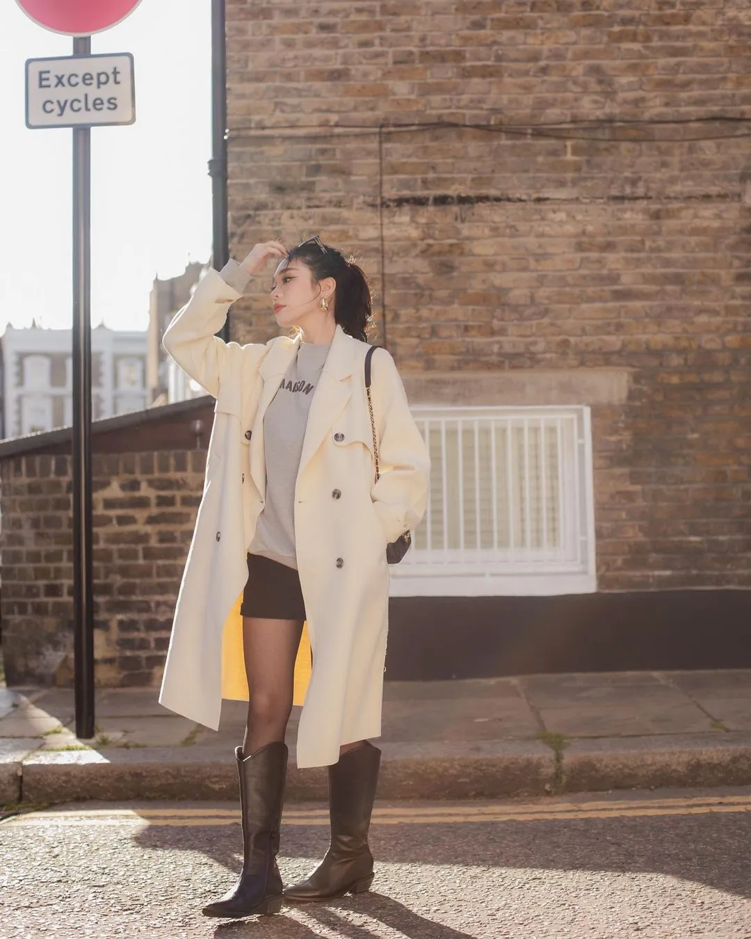 Wool French Trenchcoat