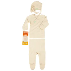 wool   silk newborn set