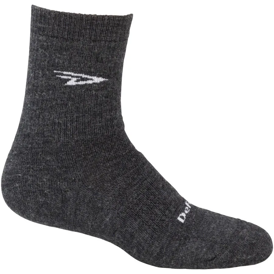Woolie Boolie D-Logo Bike Socks - Dark Gray