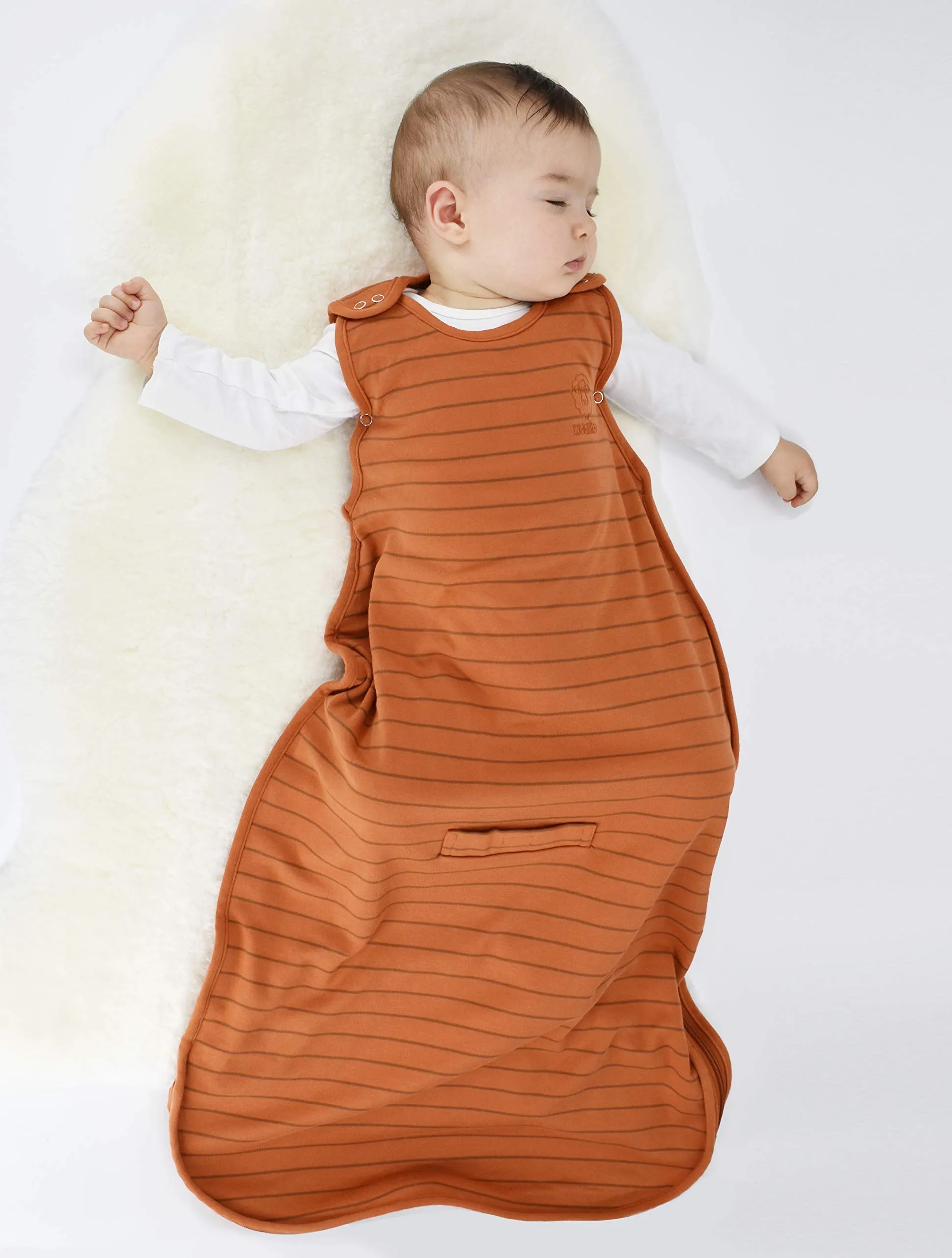 Woolino: 100% Natural 4 Season Ultimate Baby Sleep Bag