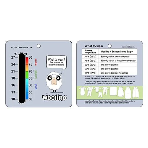 Woolino: 100% Natural 4 Season Ultimate Baby Sleep Bag