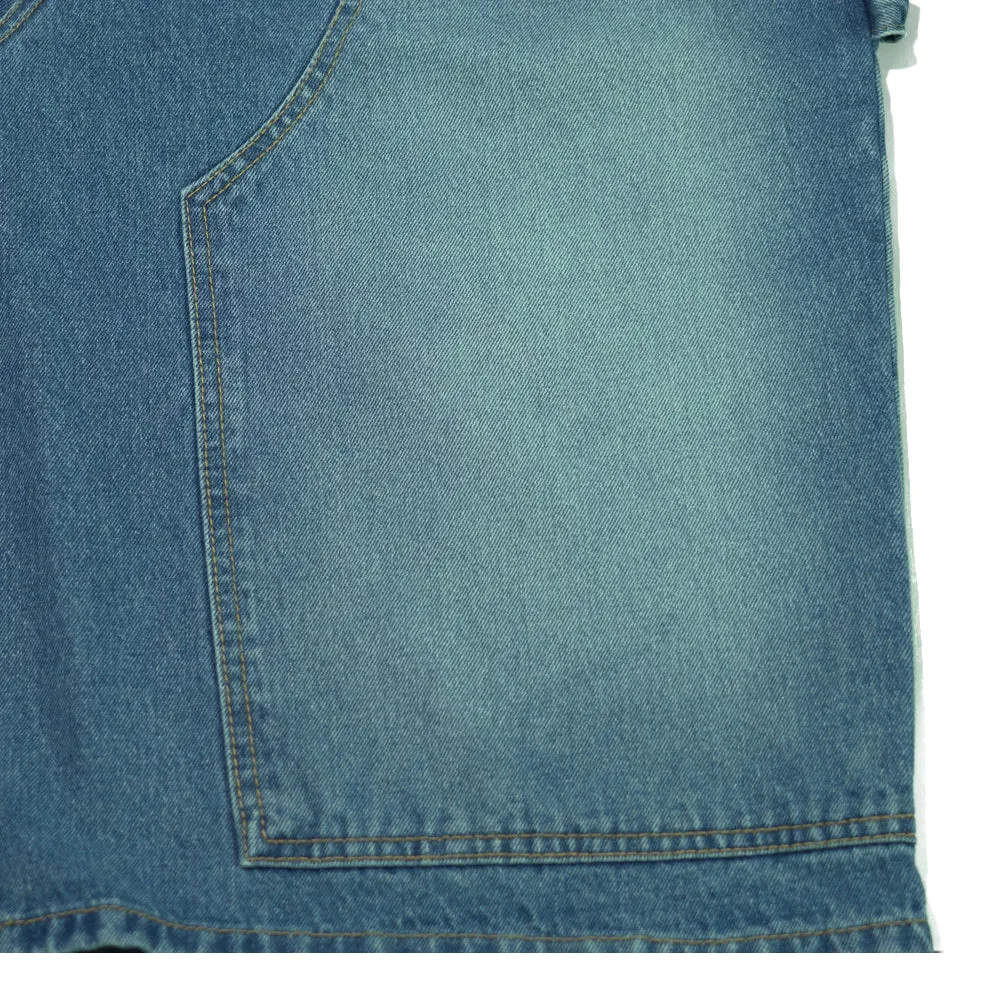 WORK LOOSEFIT DENIM SHORT PANTS BLUE