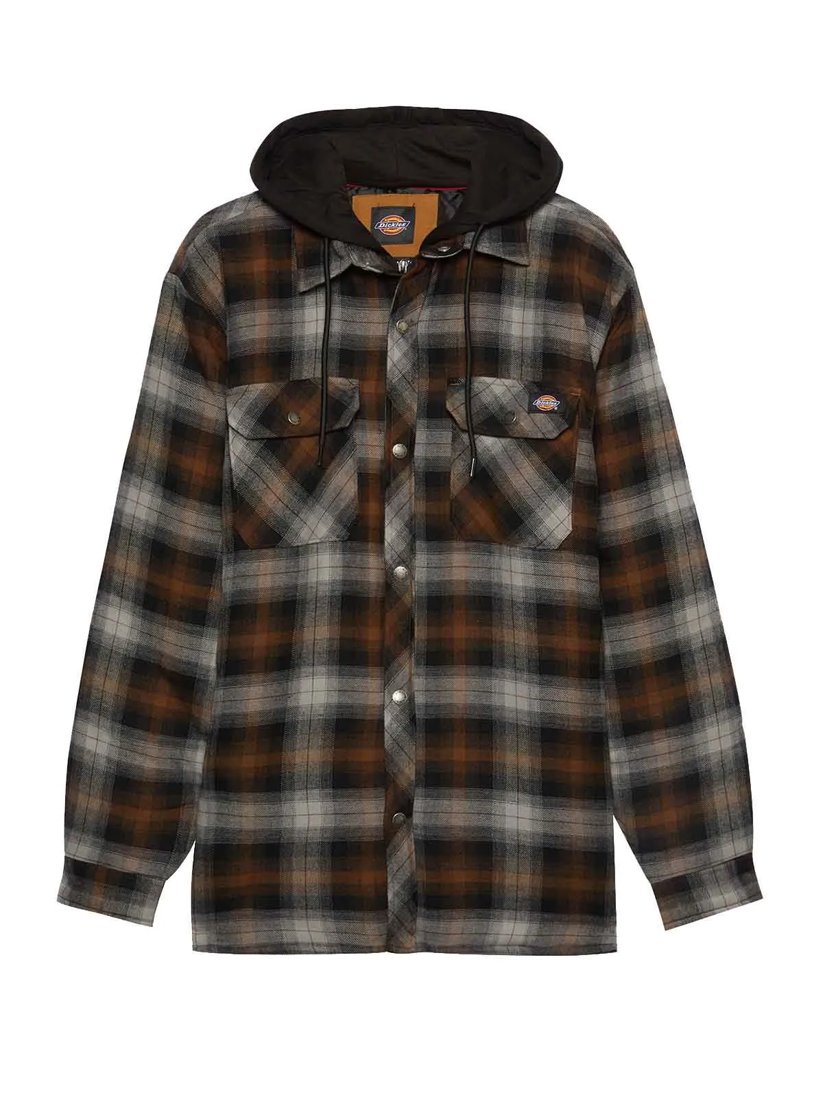 Work&#x20;Shirt&#x20;Flannel&#x20;with&#x20;Hood&#x20;Fleece&#x20;-&#x20;Dickies
