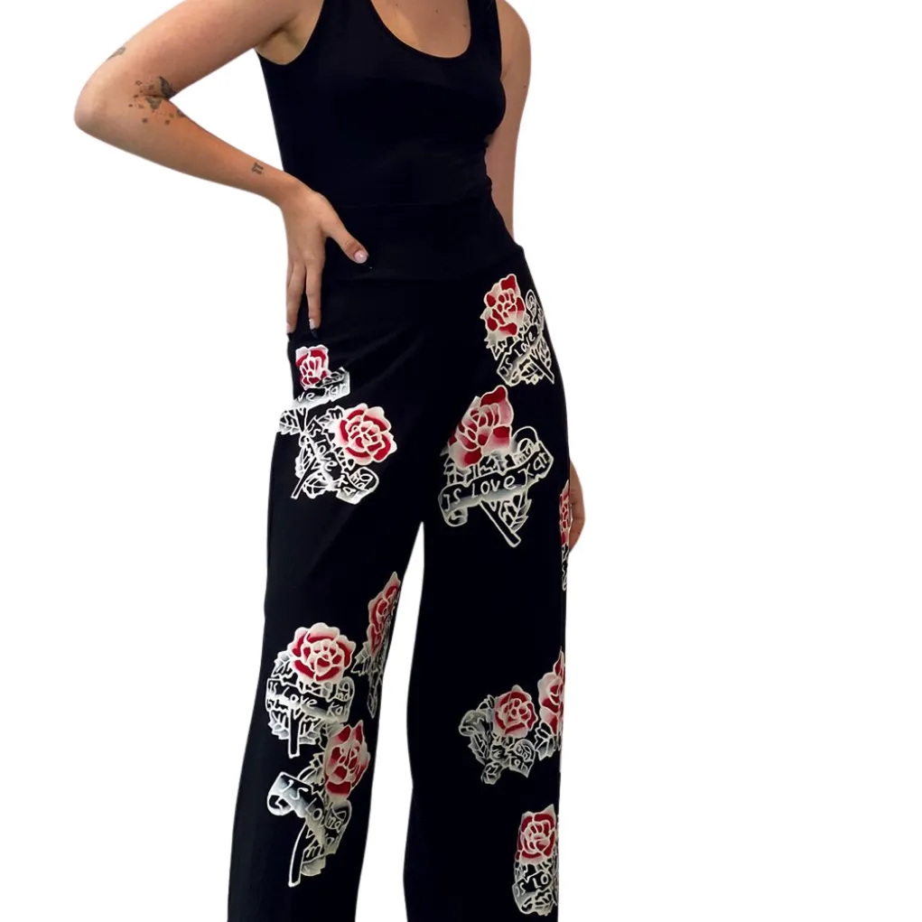 World Pant - Retro Roses Collection