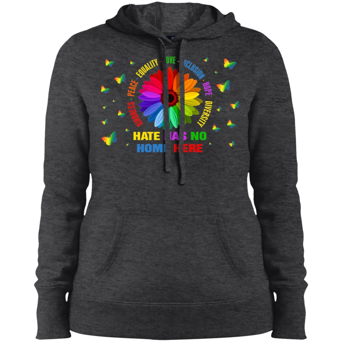 Wospe Ladies' Pullover Hooded Sweatshirt