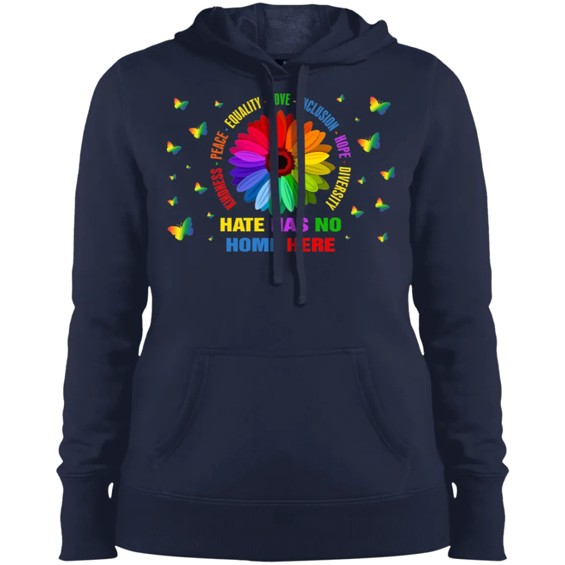Wospe Ladies' Pullover Hooded Sweatshirt