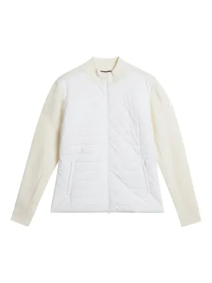 Wren Knitted Hybrid Jacket / White