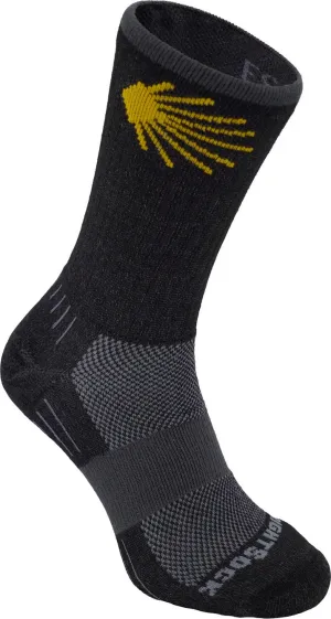Wrightsock Escape Crew Anti Blister System Black with Camino Logo | Buy Wrightsock Escape Crew Anti Blister System Black with Camino Logo here | Outnorth
