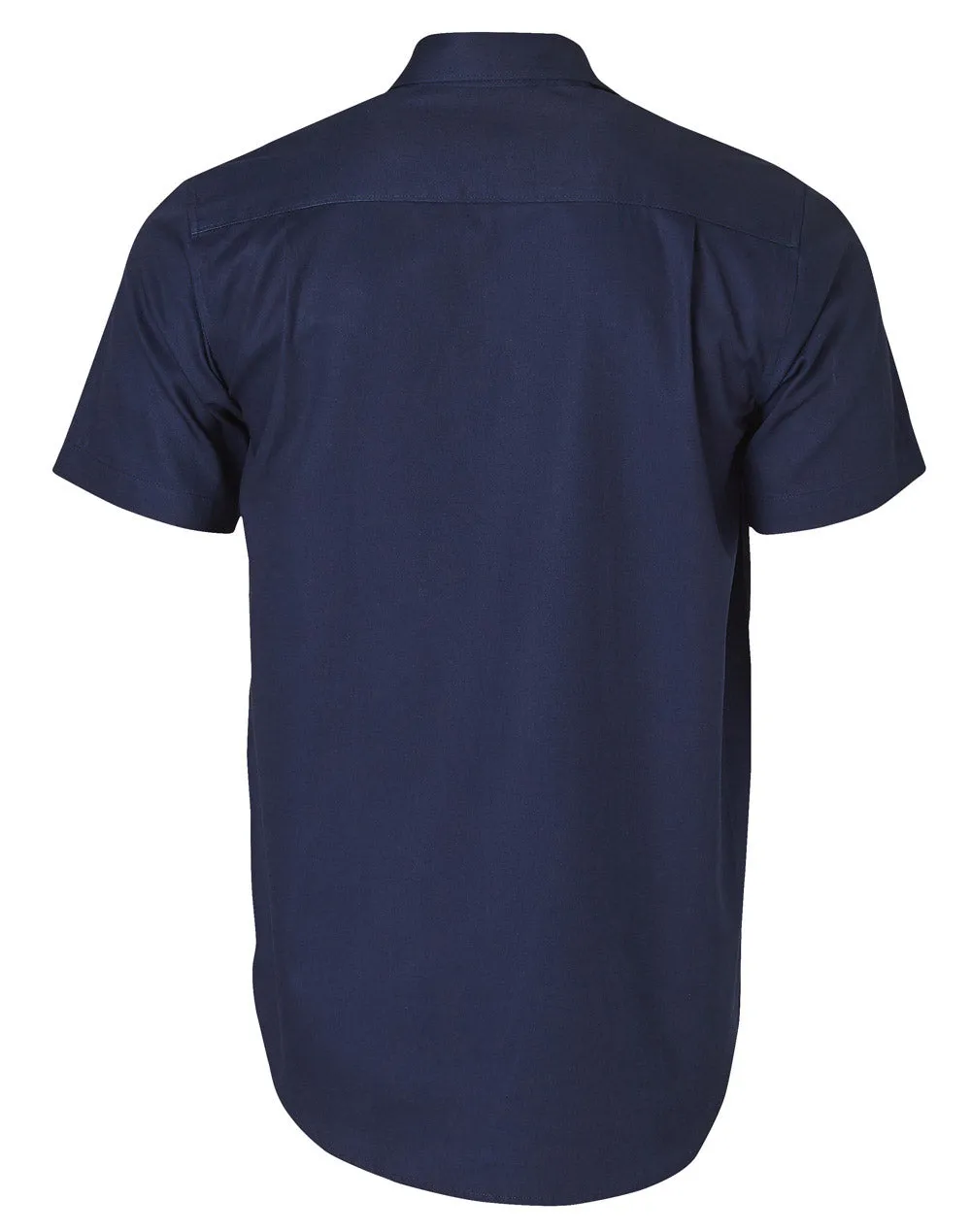 WT03 Cotton Drill Short Sleeve Work Shirt