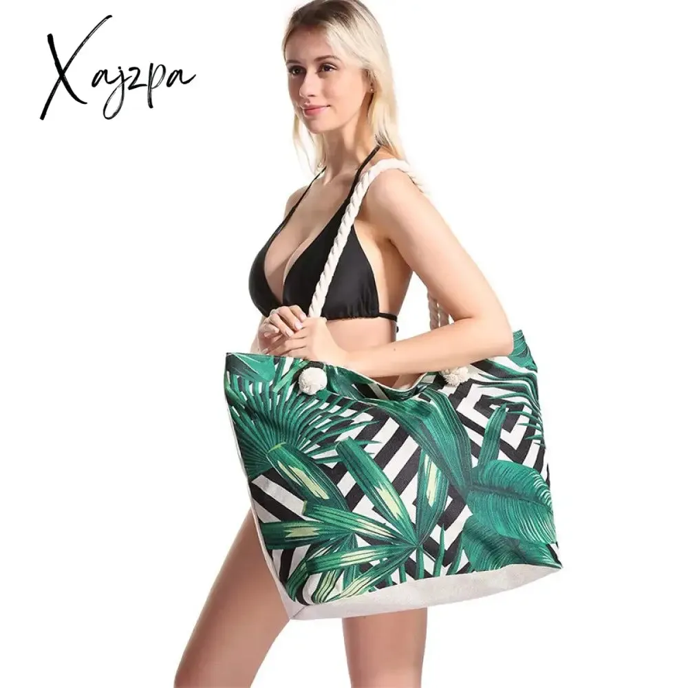 Xajzpa - Summer Bag Bohemian Multifunctional Waterproof Beach Bag Swimsuit Storage Wash Bag Portable Women's Summer Bag Bolsas