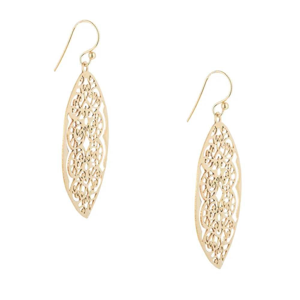 Xiomara,Filigree Earrings