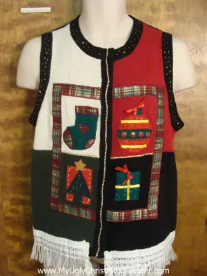 Xmas Favorites Funny Christmas Sweater Vest